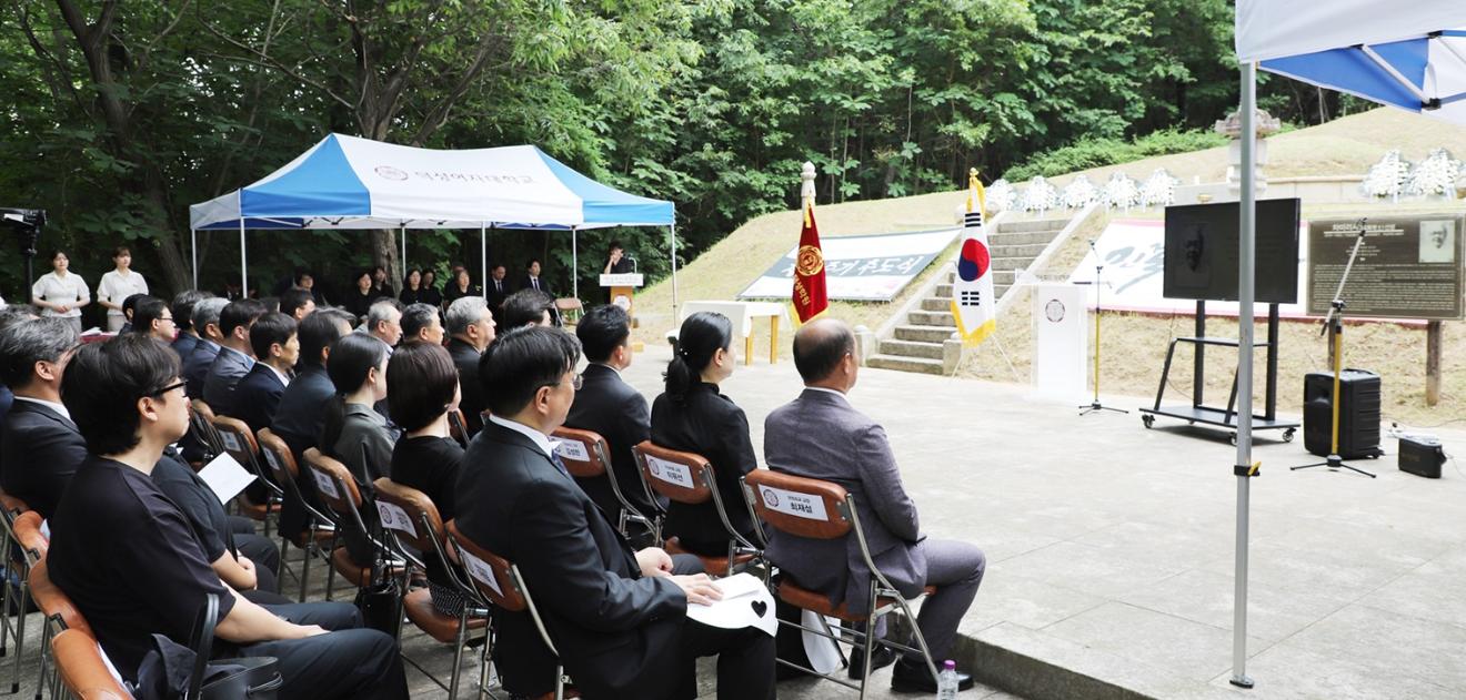 덕성학원 설립자 차미리사 선생 제71주기 추도식 거행